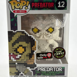 Funko POP! 8-Bit Predator #12 Predator Limited Glow Chase Game Stop Exclusive FRENLY BRICKS - Open 7 Days