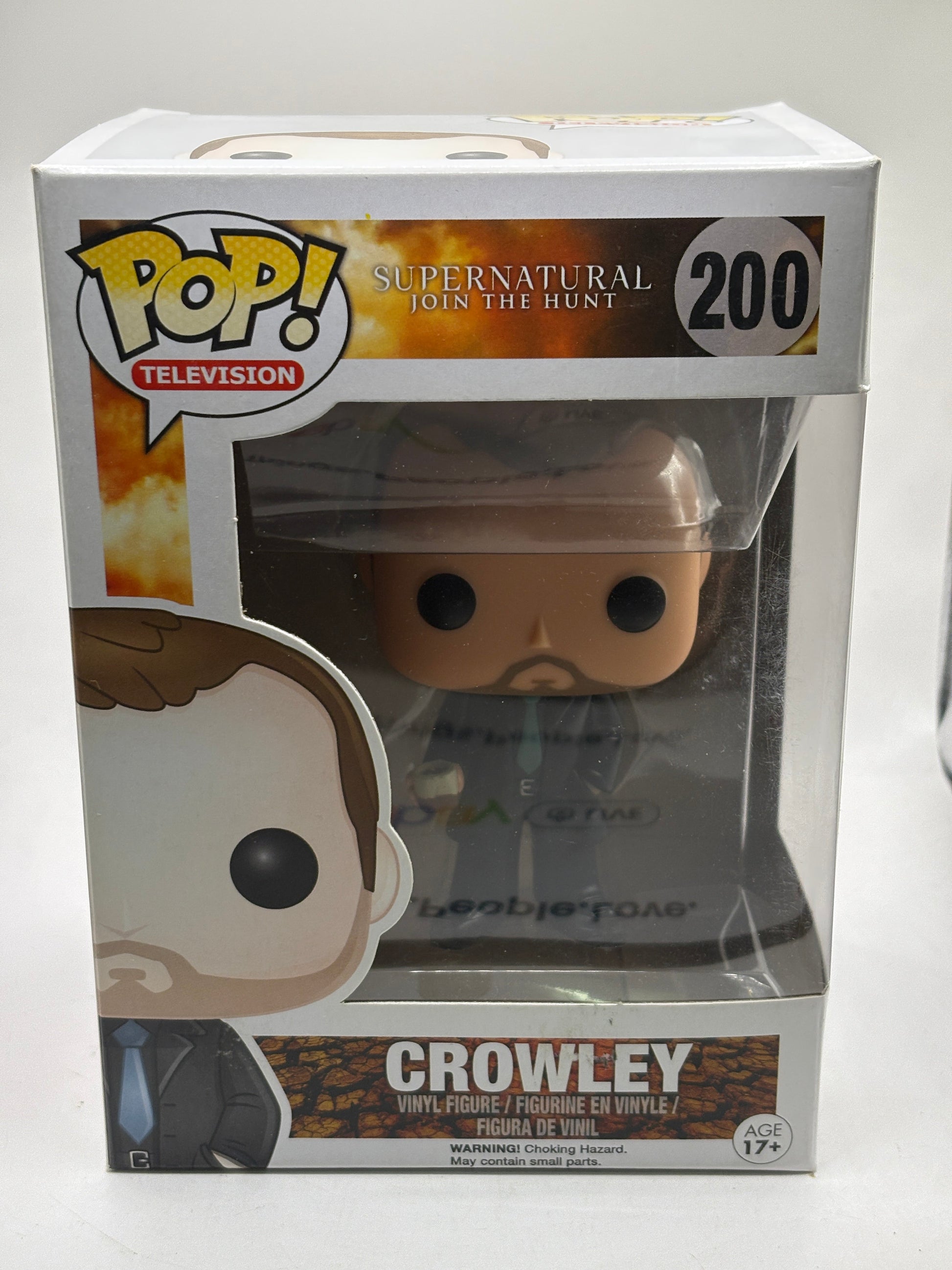 Funko POP! Television Supernatural #200 Crowley Vinyl Figure FRENLY BRICKS - Open 7 Days