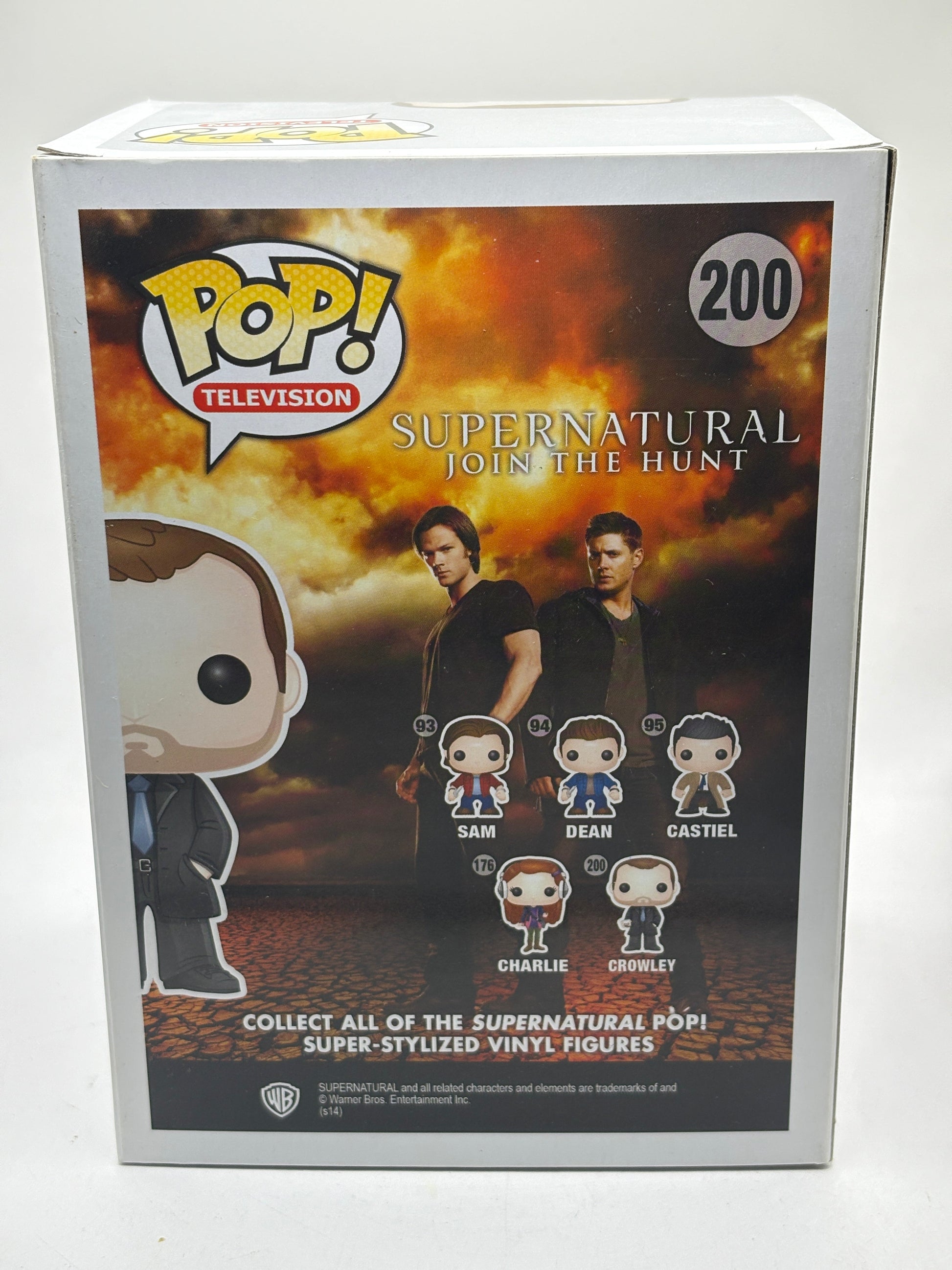 Funko POP! Television Supernatural #200 Crowley Vinyl Figure FRENLY BRICKS - Open 7 Days