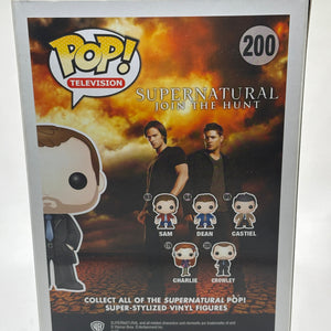 Funko POP! Television Supernatural #200 Crowley Vinyl Figure FRENLY BRICKS - Open 7 Days