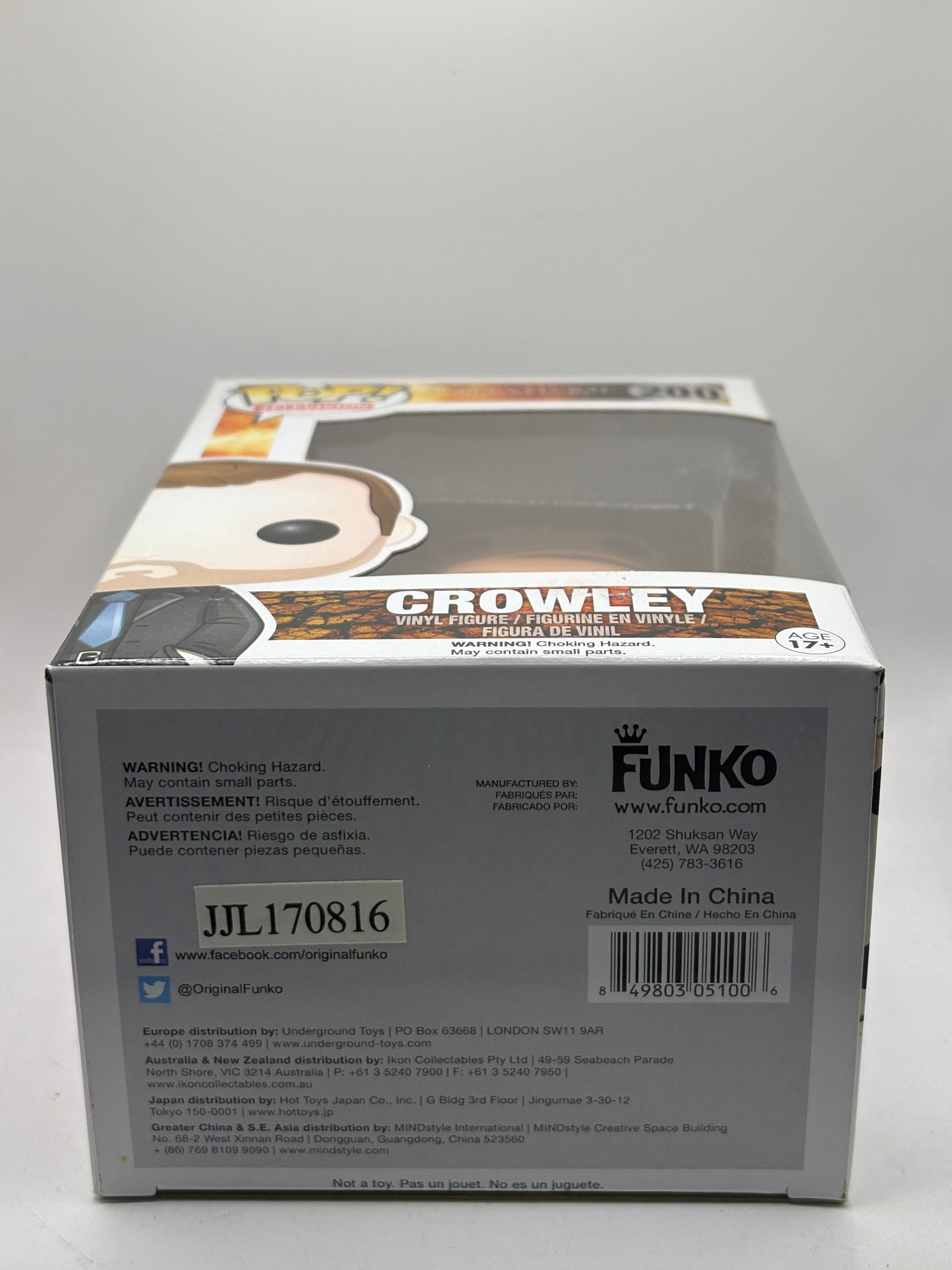 Funko POP! Television Supernatural #200 Crowley Vinyl Figure FRENLY BRICKS - Open 7 Days