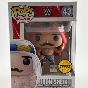 Funko POP! WWE #43 Iron Sheik Limited Chase Edition FRENLY BRICKS - Open 7 Days