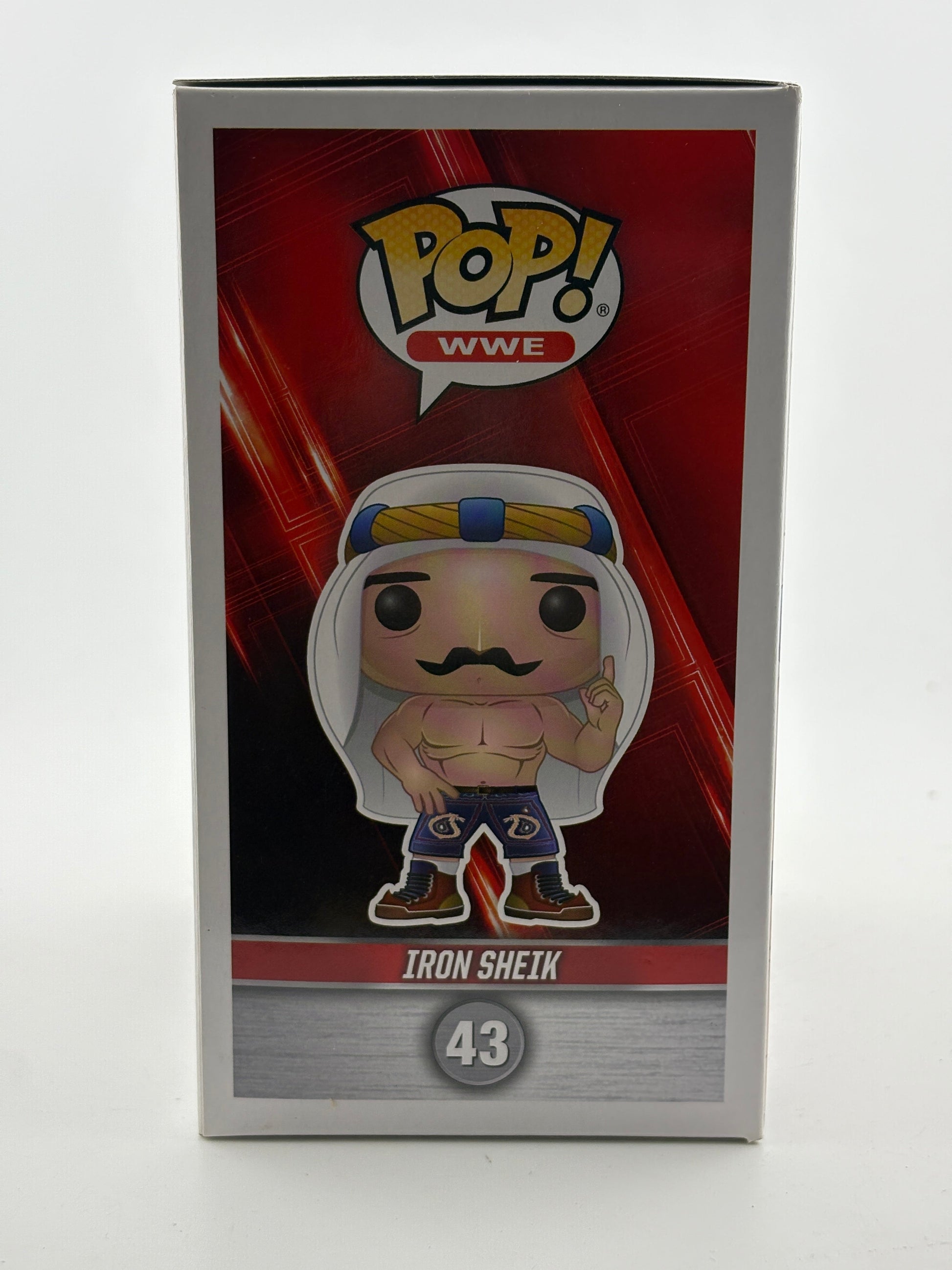 Funko POP! WWE #43 Iron Sheik Limited Chase Edition FRENLY BRICKS - Open 7 Days
