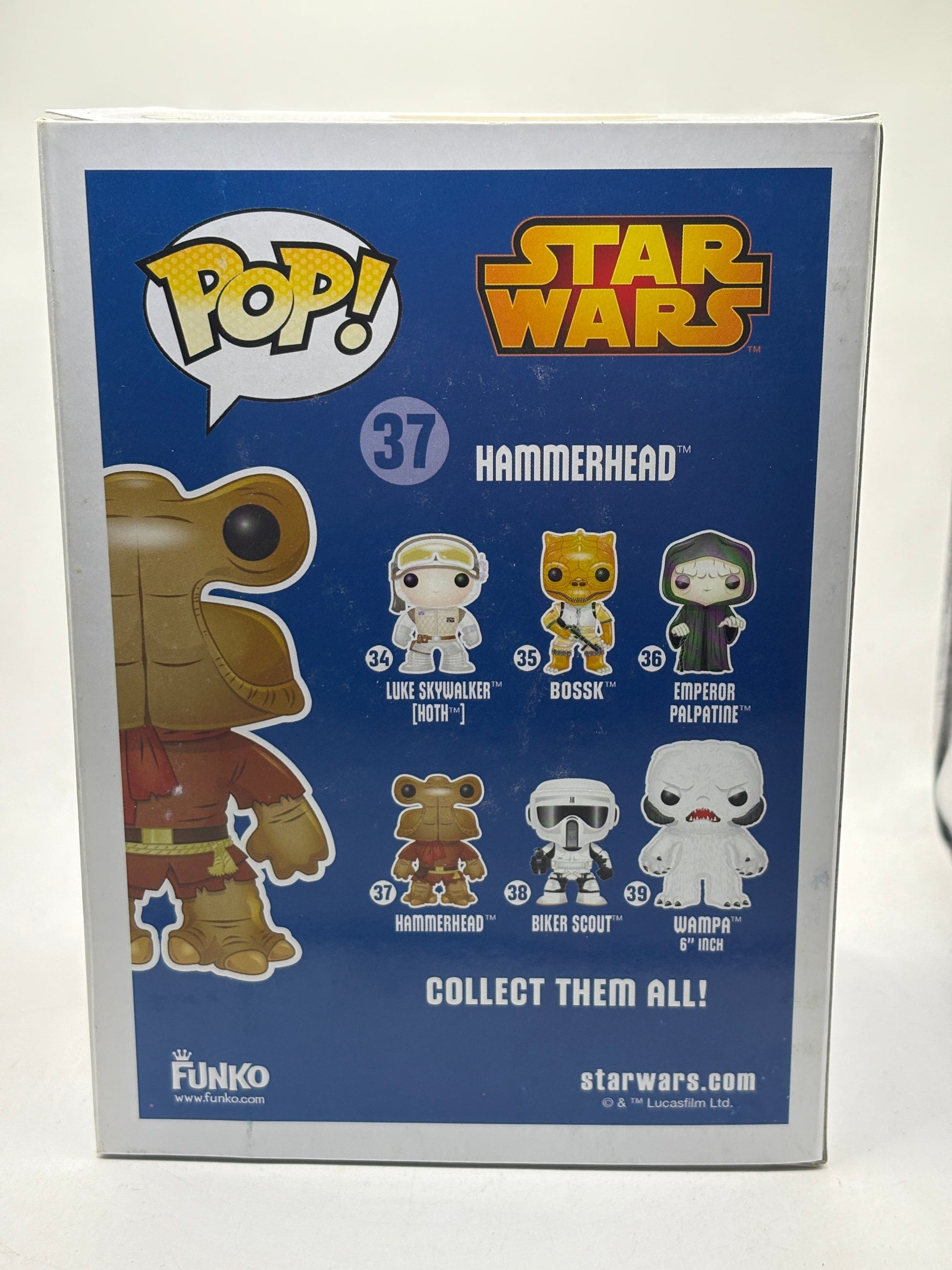 Funko POp! Star Wars #37 Hammerhead Vinyl Bobble-head *NO MOULD* FRENLY BRICKS - Open 7 Days