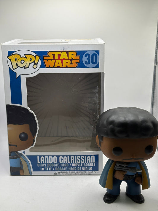 Funko POP! Star Wars #30 Lando Calrissian Vinyl Bobble-Head *NO MOULD* FRENLY BRICKS - Open 7 Days