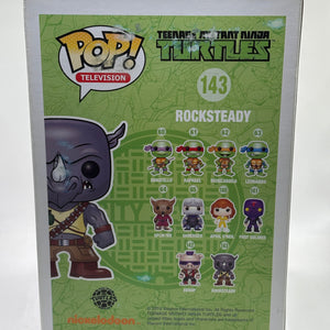 Funko POP! Television TMNT #143 Rocksteady Vinyl Figure *NO MOULD* FRENLY BRICKS - Open 7 Days