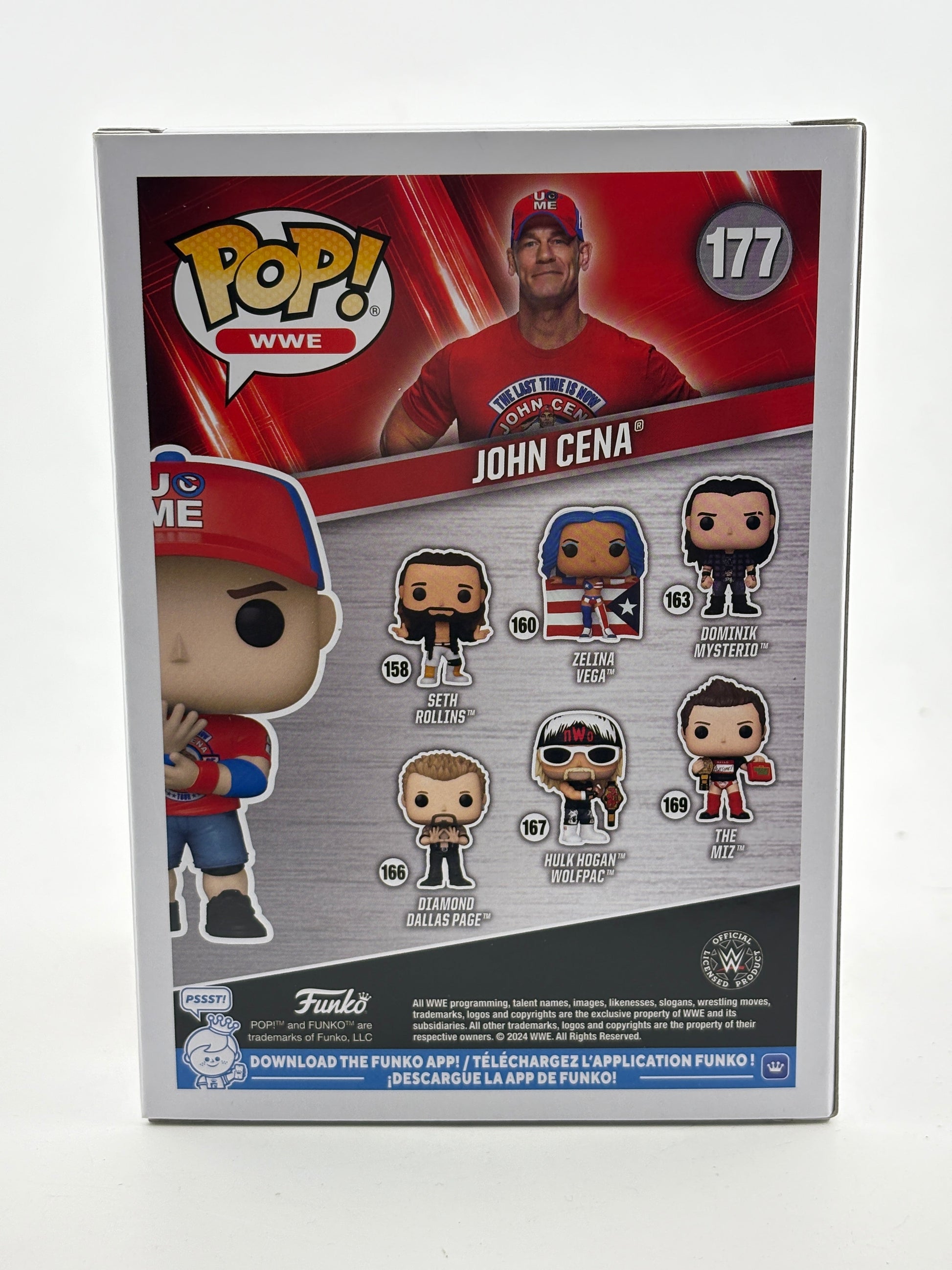 Funko POP! WWE #177 John Cena Fanatics Exclusive FRENLY BRICKS - Open 7 Days