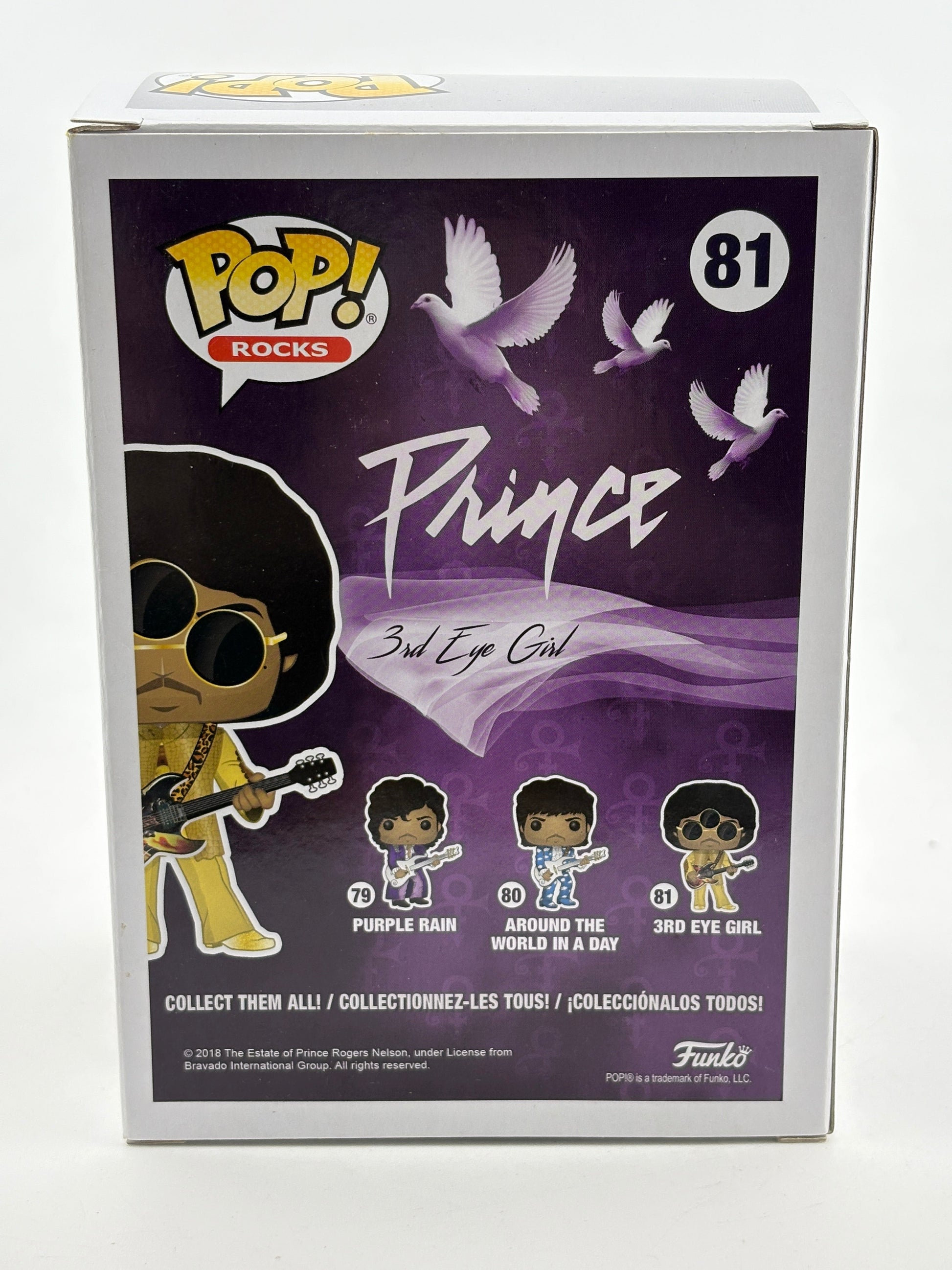 Funko POP! Rocks Prince #81 Prince Vinyl Figure FRENLY BRICKS - Open 7 Days