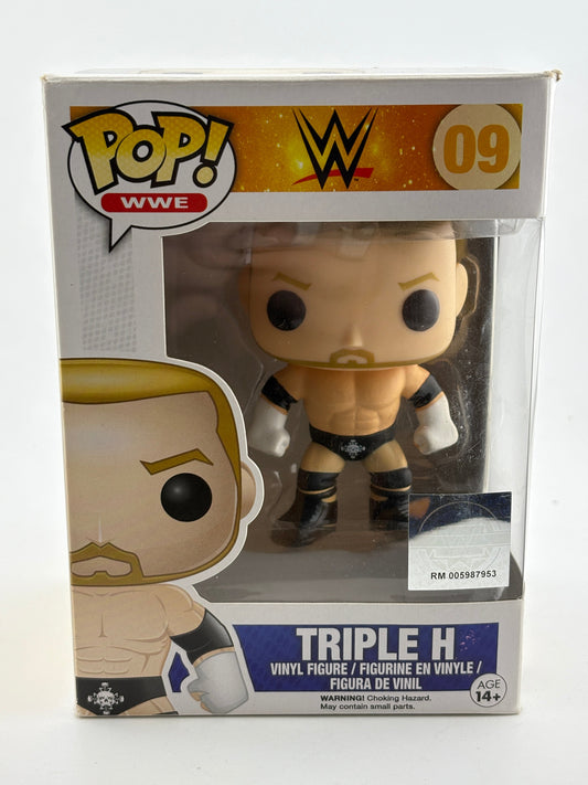Funko POP! WWE #09 Triple H Vinyl Figure *RARE* FRENLY BRICKS - Open 7 Days