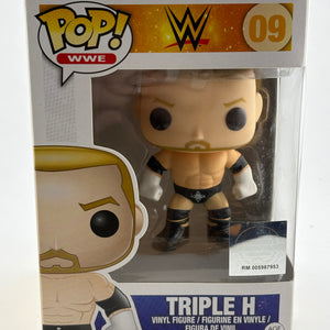 Funko POP! WWE #09 Triple H Vinyl Figure *RARE* FRENLY BRICKS - Open 7 Days