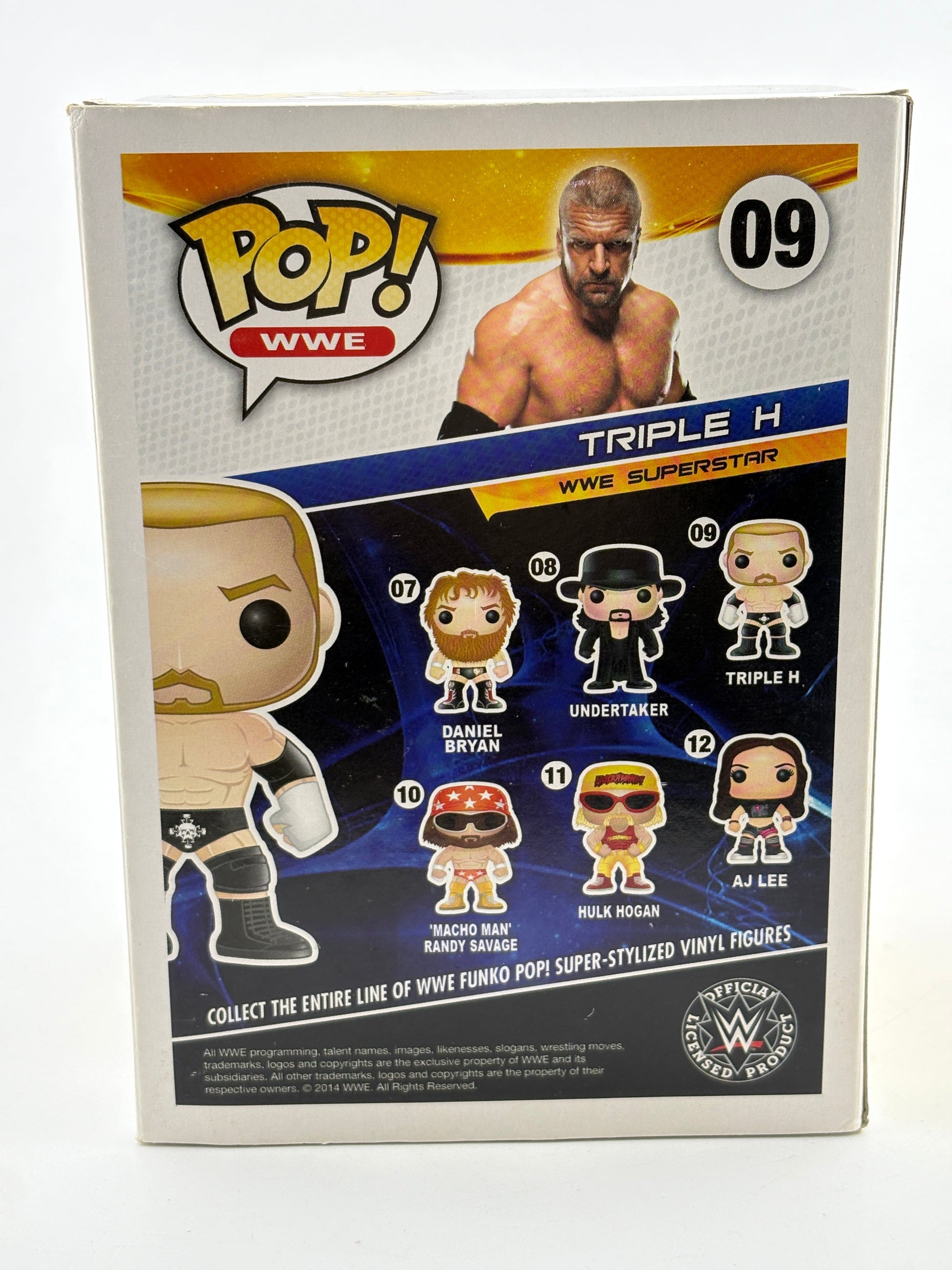 Funko POP! WWE #09 Triple H Vinyl Figure *RARE* FRENLY BRICKS - Open 7 Days