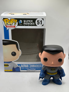 Funko POP! Heroes DC Super Heroes #51 Batman Unmasked *NO MOULD*