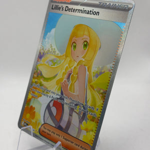 Pokemon TCG Mega Evolution - Lillie’s Determination 184/132 Special Illustration Rare NM FRENLY BRICKS - Open 7 Days