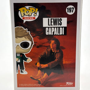 Funko POP! Rocks Lewis Capaldi #197 Lewis Capaldi Vinyl Figure FRENLY BRICKS - Open 7 Days