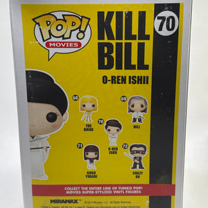Funko POP! Movies Kill Bill #70 O-Ren Ishii Vinyl Figure *NO MOULD* FRENLY BRICKS - Open 7 Days