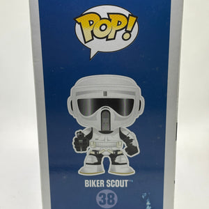 Funko POP! Star Wars #38 Biker Scout Vinyl Bobble-Head *NO MOULD* FRENLY BRICKS - Open 7 Days