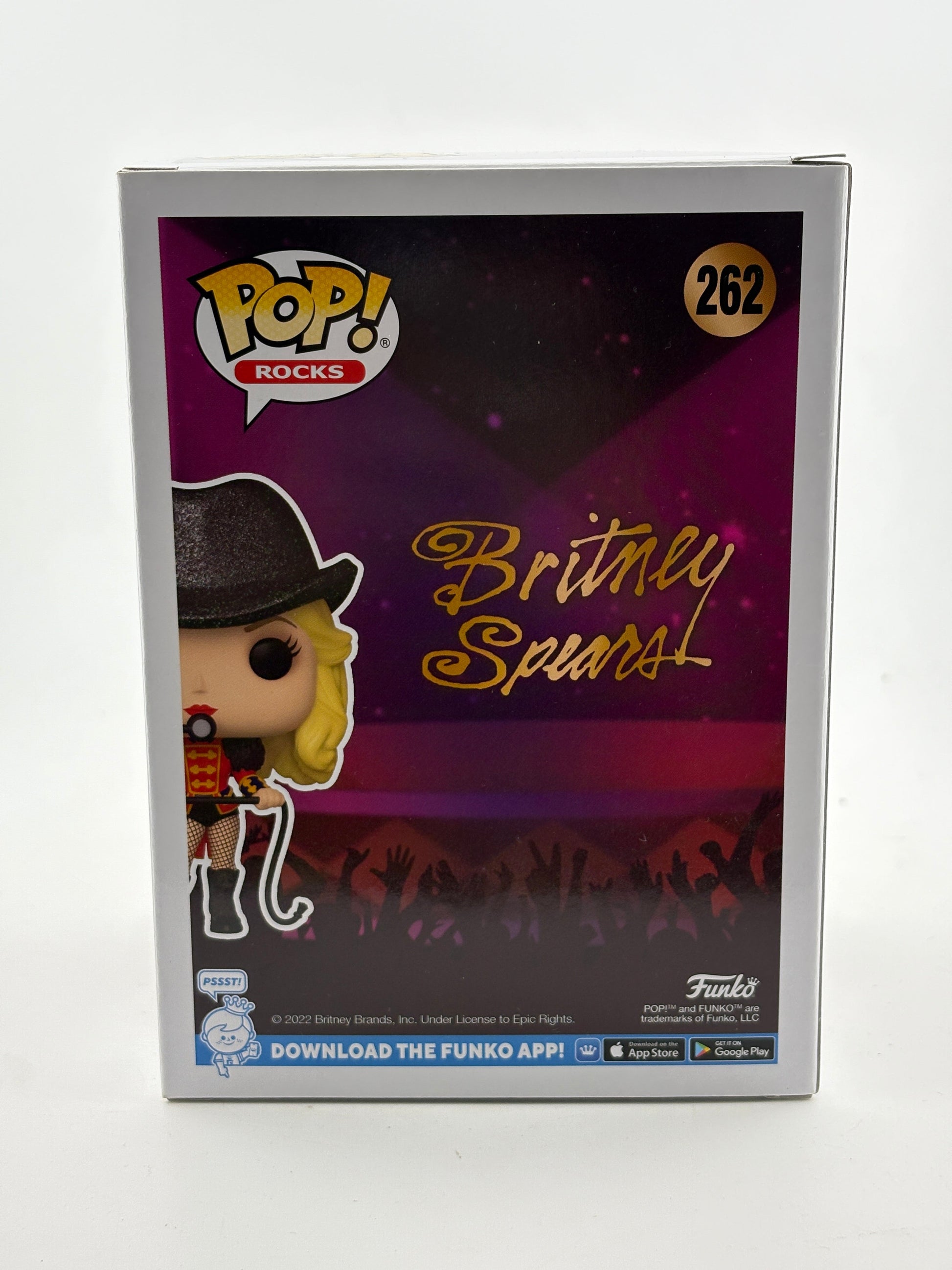 Funko POP! Rocks Britney Spears #262 Britney Spears Limited Chase Edition FRENLY BRICKS - Open 7 Days
