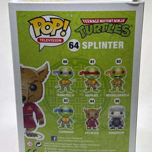 Funko POP! Television TMNT #64 Splinter Vinyl Figure *NO MOULD* FRENLY BRICKS - Open 7 Days