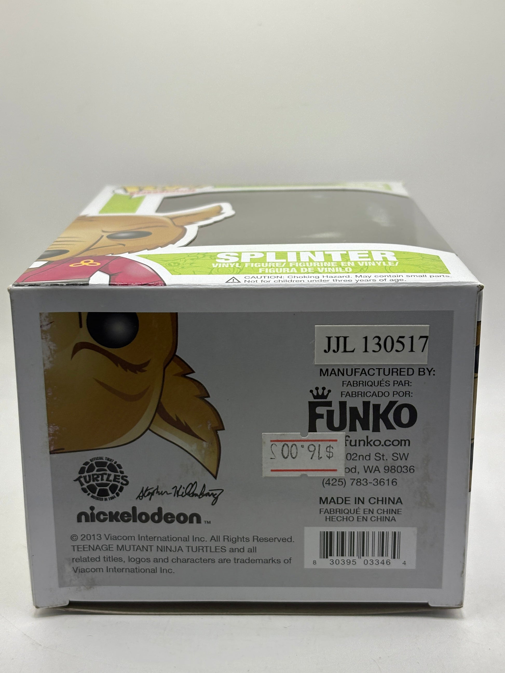 Funko POP! Television TMNT #64 Splinter Vinyl Figure *NO MOULD* FRENLY BRICKS - Open 7 Days