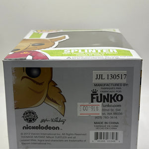 Funko POP! Television TMNT #64 Splinter Vinyl Figure *NO MOULD* FRENLY BRICKS - Open 7 Days