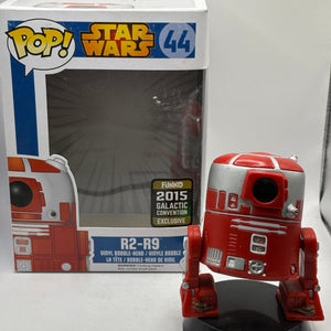 Funko POP! Star Wars #44 R2-R9 2015 Galactic Convention *NO MOULD* FRENLY BRICKS - Open 7 Days