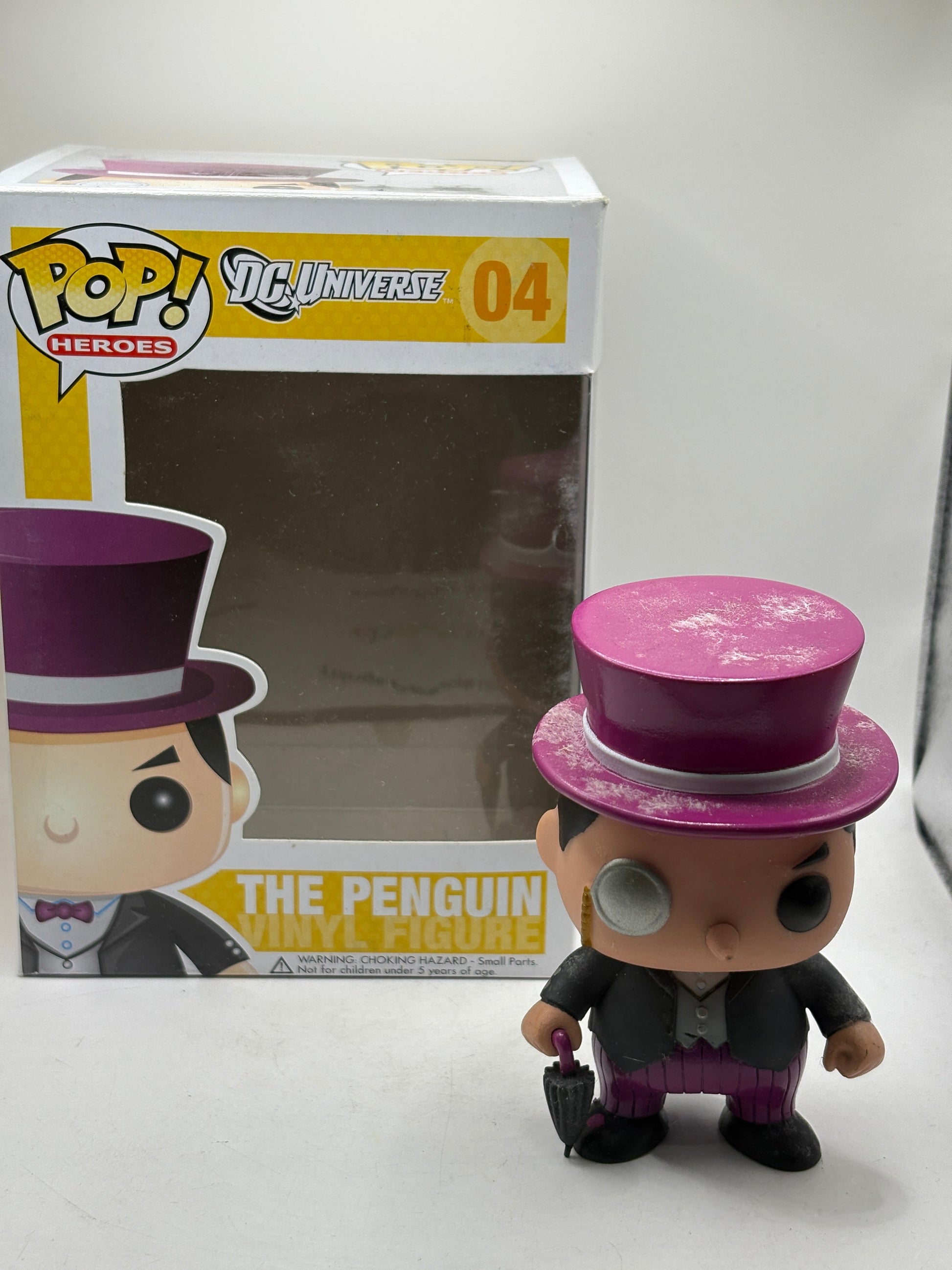 Funko POP! Heroes DC Universe #04 The Penguin Vinyl Figure *NO MOULD* FRENLY BRICKS - Open 7 Days