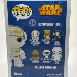Funko POP! Star Wars #34 Luke Skywalker Hoth Vinyl Bobble-Head *NO MOULD* FRENLY BRICKS - Open 7 Days