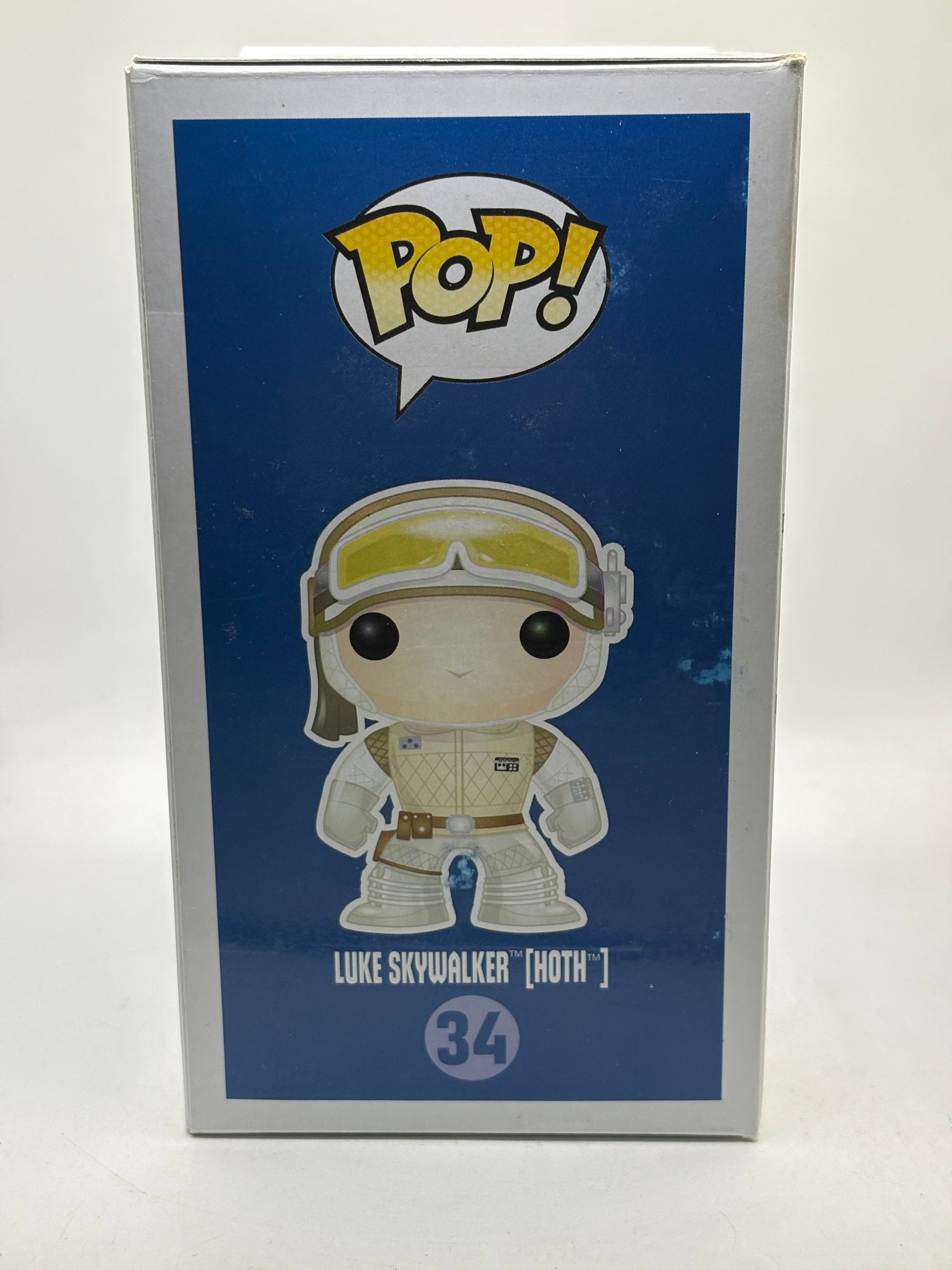 Funko POP! Star Wars #34 Luke Skywalker Hoth Vinyl Bobble-Head *NO MOULD* FRENLY BRICKS - Open 7 Days