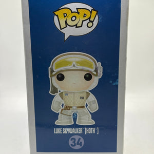 Funko POP! Star Wars #34 Luke Skywalker Hoth Vinyl Bobble-Head *NO MOULD* FRENLY BRICKS - Open 7 Days