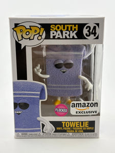 Funko POP! South Park #34 Towelie Flocked Amazon Exclusive