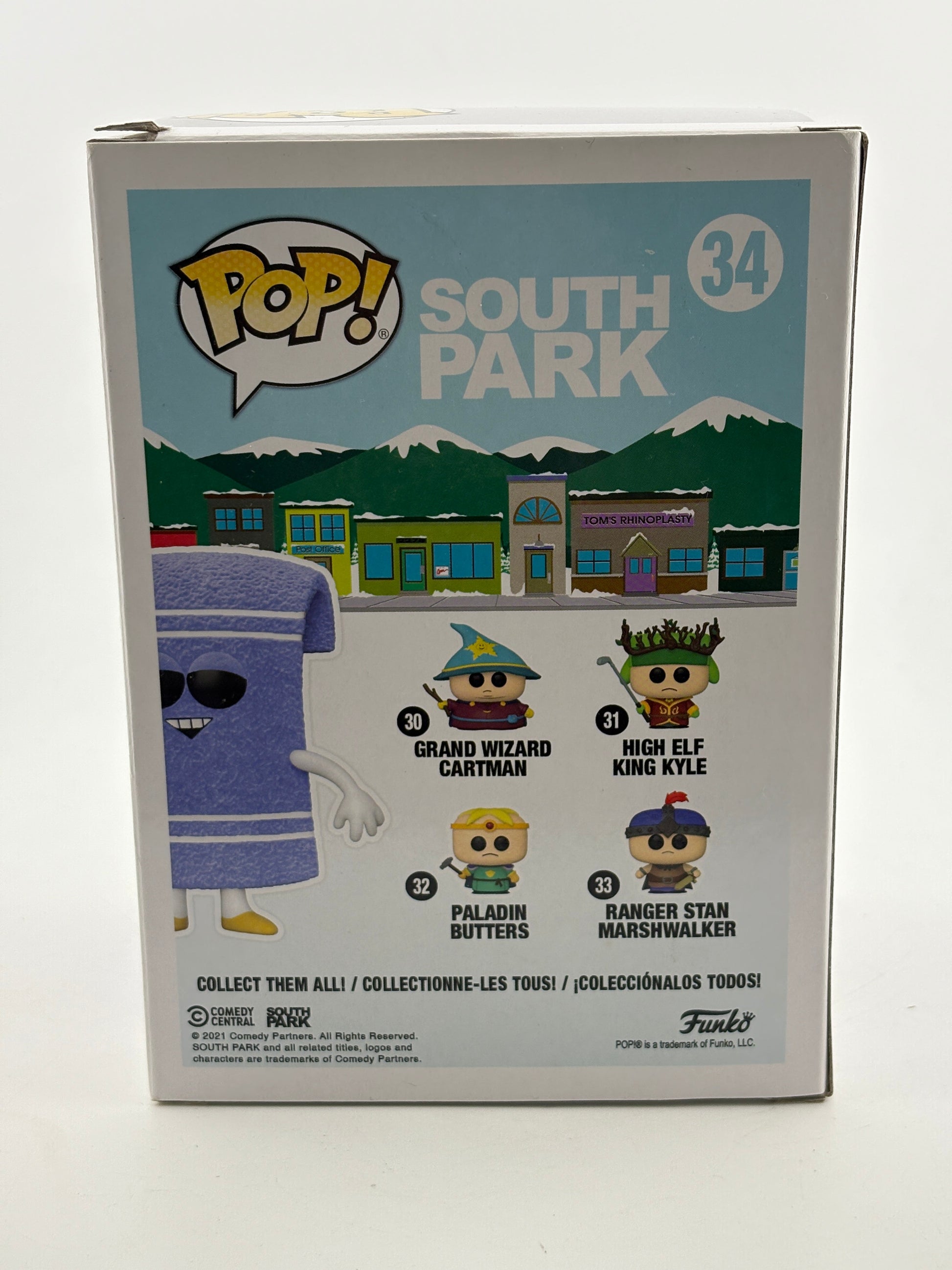Funko POP! South Park #34 Towelie Flocked Amazon Exclusive FRENLY BRICKS - Open 7 Days