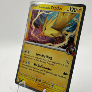 Pokemon TCG Destined Rivals - Team Rocket’s Zapdos 070/182 EB Games NM FRENLY BRICKS - Open 7 Days