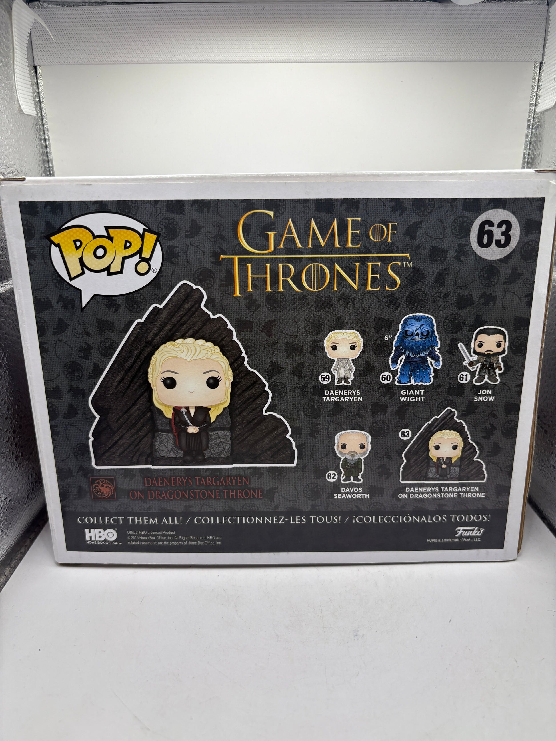Funko POP! Game of Thrones #63 Daenerys Targaryen on Dragonstone Throne FRENLY BRICKS - Open 7 Days