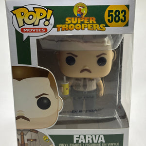 Funko POP! Movies Super Trooper #583 Farva Vinyl Figure FRENLY BRICKS - Open 7 Days