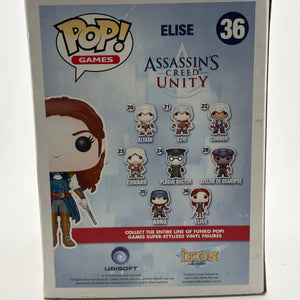 Funko POP! Games Assassin’s Creed Unity #36 Elise Vinyl Figure FRENLY BRICKS - Open 7 Days