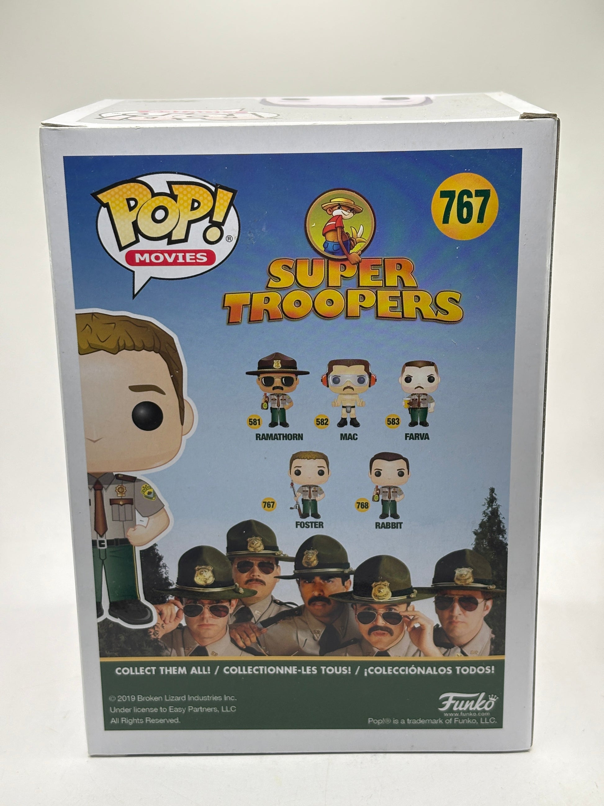 Funko POP! Movies Super Troopers #767 Foster Vinyl Figure FRENLY BRICKS - Open 7 Days