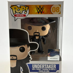 Funko POP! WWE #08 Undertaker Vinyl Figure *Rare* FRENLY BRICKS - Open 7 Days