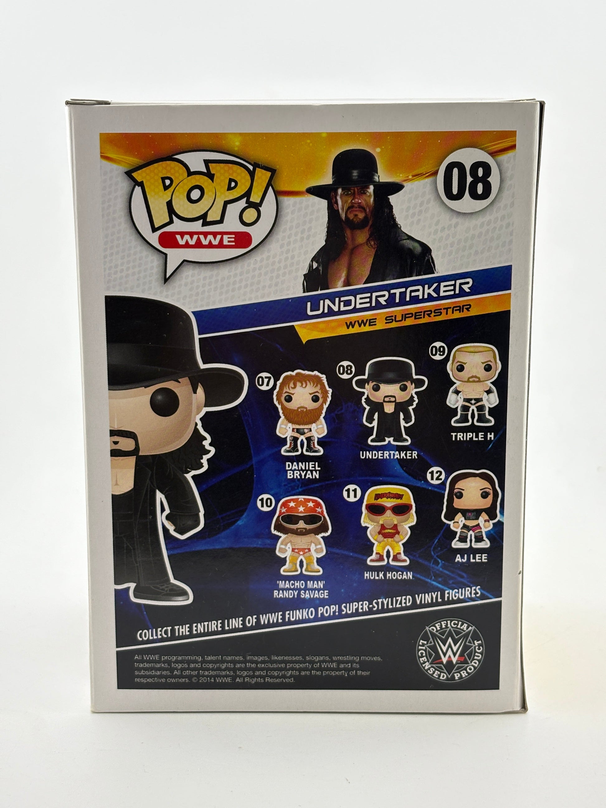 Funko POP! WWE #08 Undertaker Vinyl Figure *Rare* FRENLY BRICKS - Open 7 Days