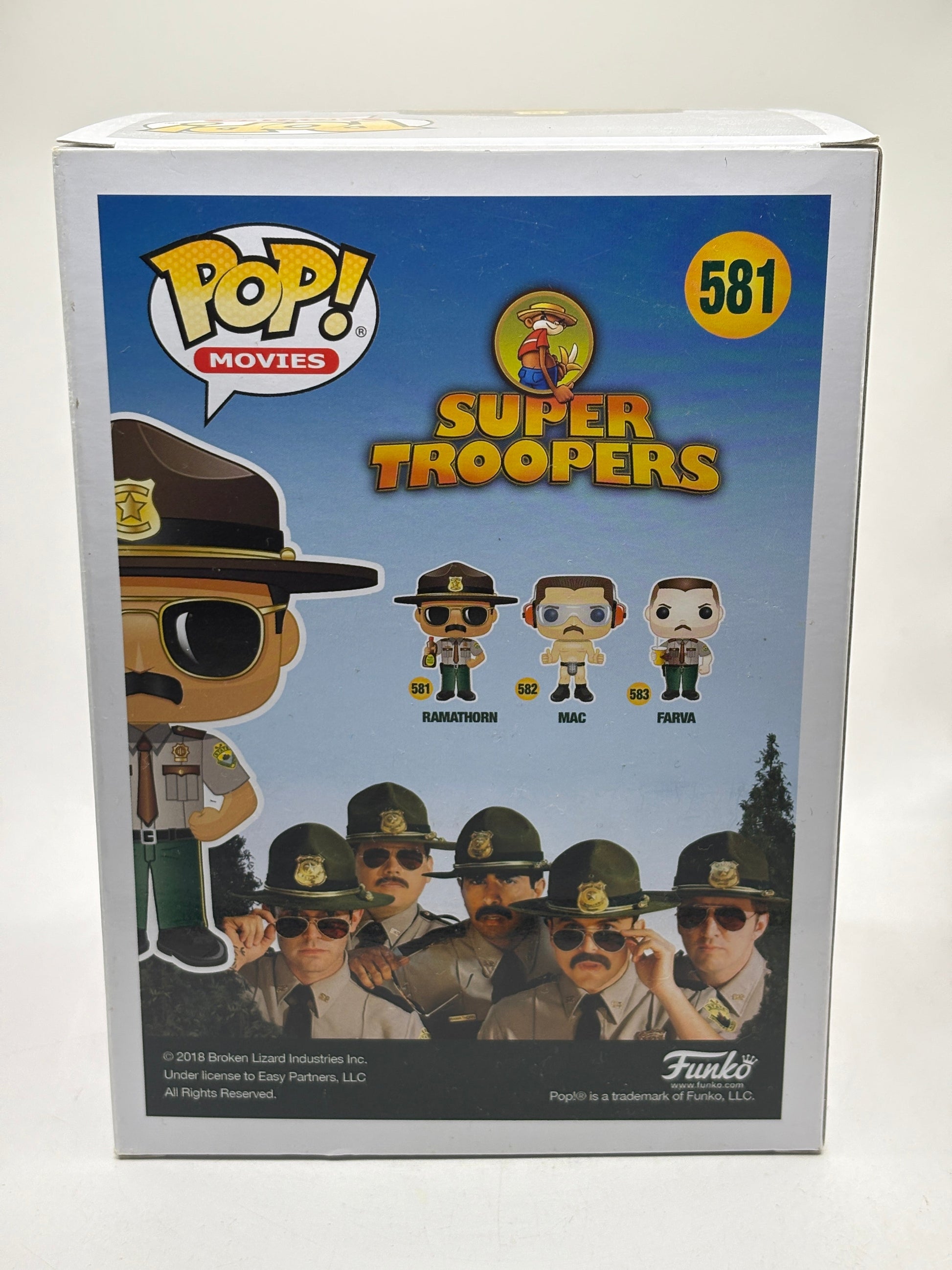 Funko POP! Movies Super Troopers #581 Ramathorn Vinyl Figure FRENLY BRICKS - Open 7 Days