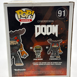 Funko POP! Games DOOM #91 Cyberdemon Vinyl Figure FRENLY BRICKS - Open 7 Days
