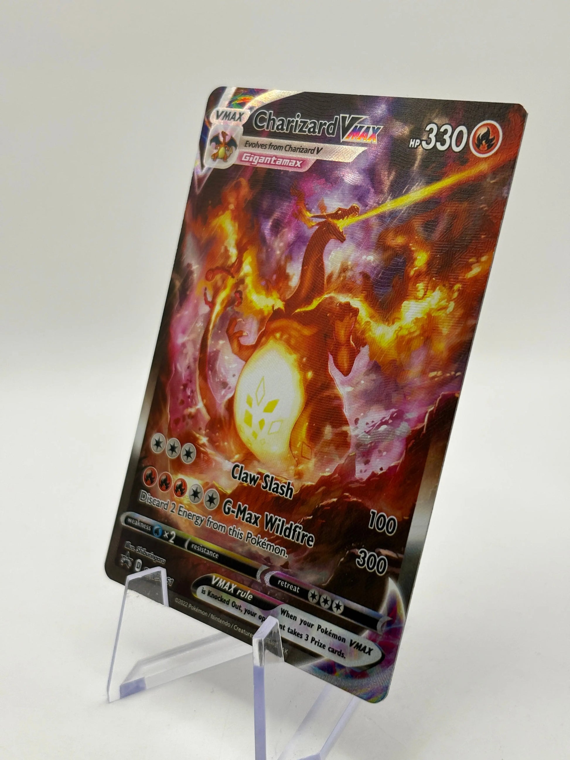 Pokemon TCG SWSH Promos - Charizard VMAX SWSH261 Full Art Promo LP FRENLY BRICKS - Open 7 Days