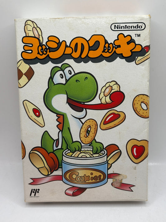 Yoshi’s Cookie 1992 Nintendo Famicom with Box & Manual Japanese FRENLY BRICKS - Open 7 Days