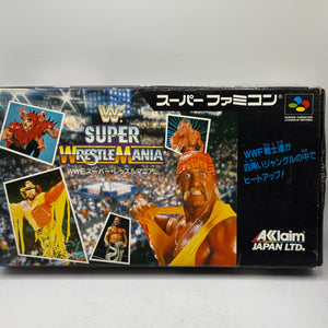 WWF Super Wrestlemania Super Famicom Nintendo Japanese Video Game FRENLY BRICKS - Open 7 Days