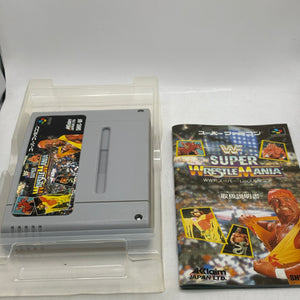 WWF Super Wrestlemania Super Famicom Nintendo Japanese Video Game FRENLY BRICKS - Open 7 Days
