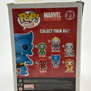 Funko POP! Marvel Universe #21 Beast Vinyl Bobble-Head FRENLY BRICKS - Open 7 Days