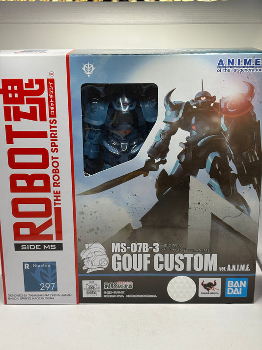 Gouf Custom VER.A.N.I.M.E. Model Number MS 07B 3 BANDAI OPEN FRENLY BRICKS - Open 7 Days