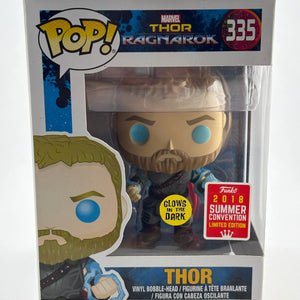 Funko POP! Marvel Thor Ragnarok #335 Thor 2018 Glow Summer Convention Limited FRENLY BRICKS - Open 7 Days