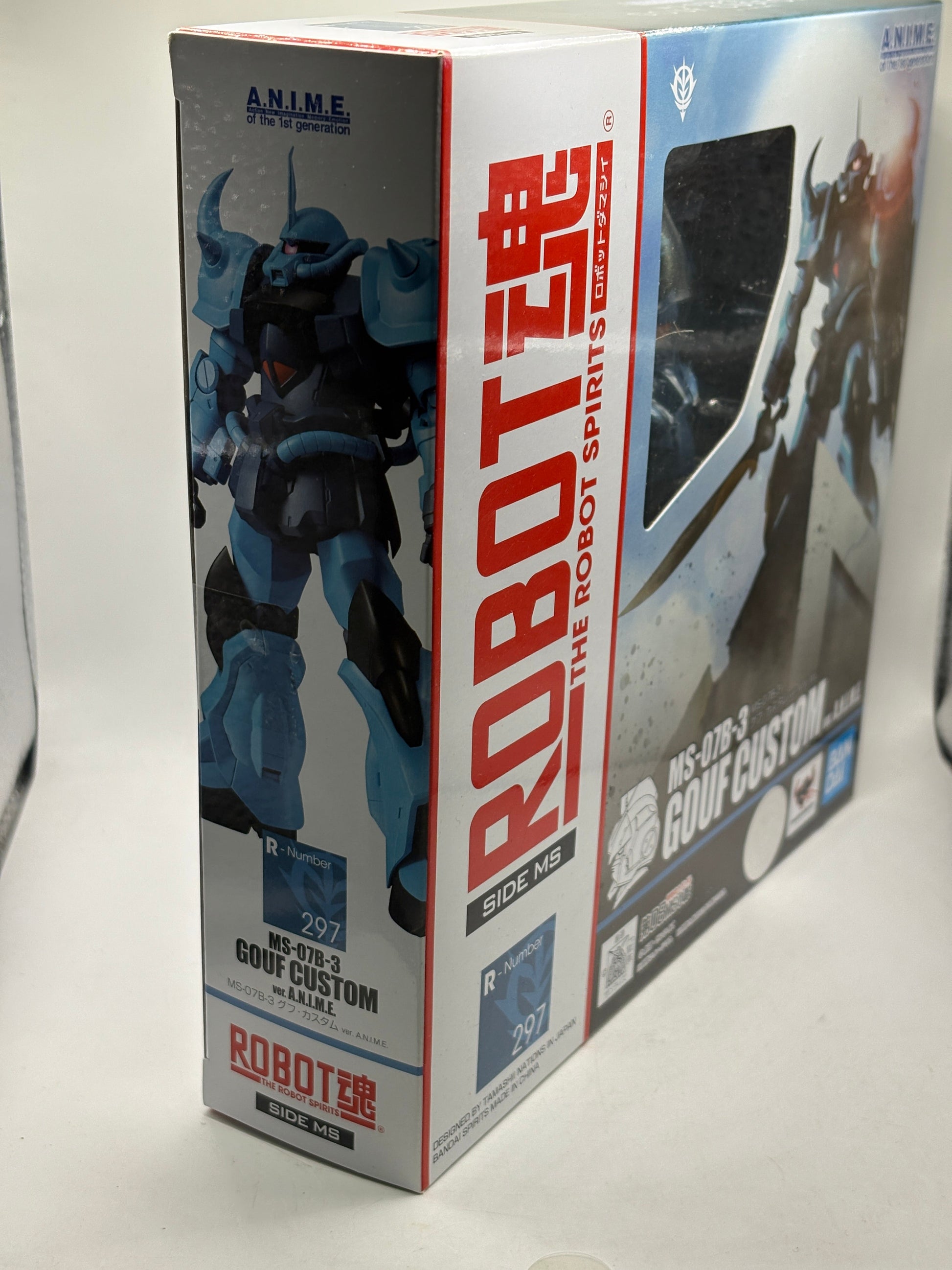 Gouf Custom VER.A.N.I.M.E. Model Number MS 07B 3 BANDAI OPEN FRENLY BRICKS - Open 7 Days