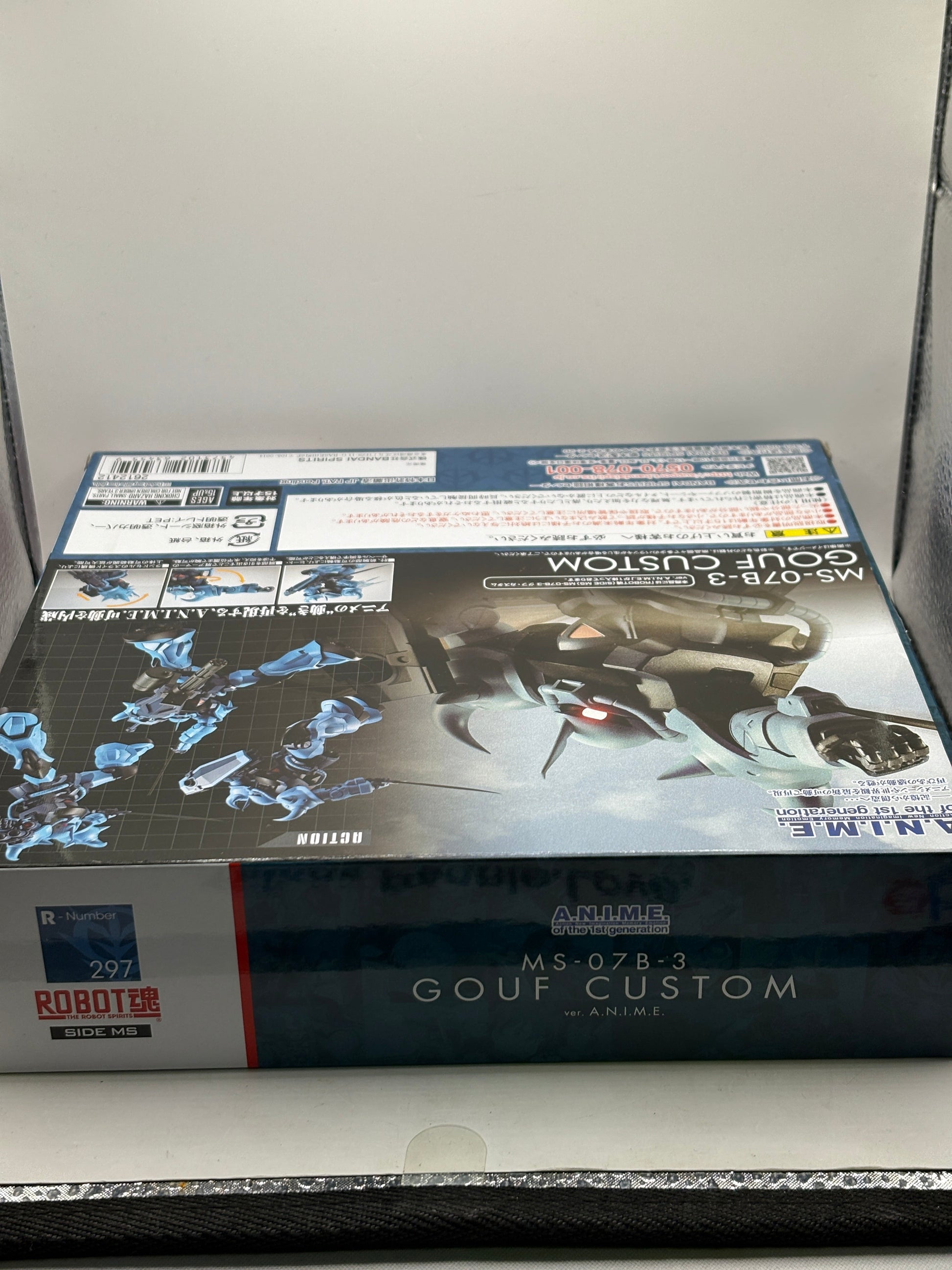 Gouf Custom VER.A.N.I.M.E. Model Number MS 07B 3 BANDAI OPEN FRENLY BRICKS - Open 7 Days