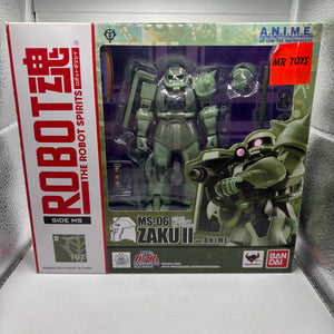 Bandai Robot Spirits R-097 MS-06 Zaku II SIDE MS Mobile Suit Gundam OPEN FRENLY BRICKS - Open 7 Days